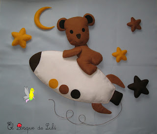 decoración-fieltro-infantil-mural