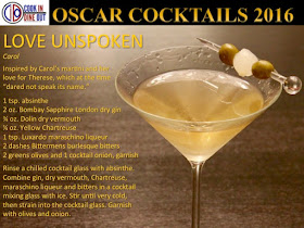 Oscar Cocktails 2016 Bonus Carol Love Unspoken