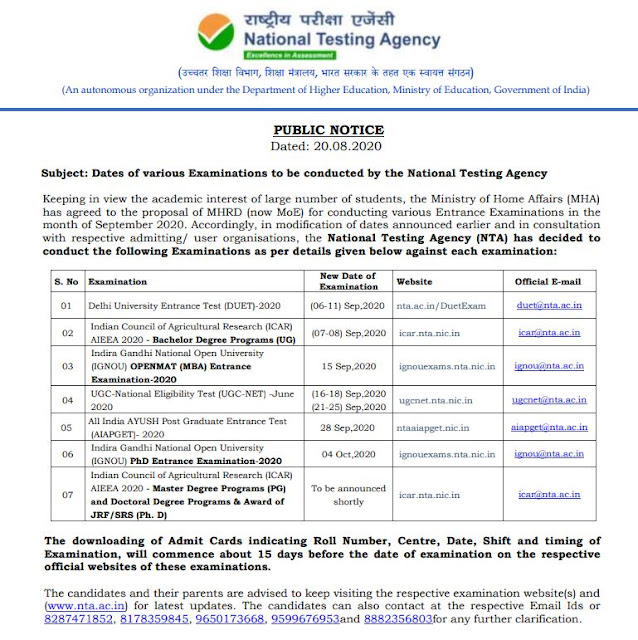 UGC NET Examination