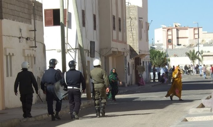 El Sáhara Occidental, una colonia española ocupada por Marruecos.