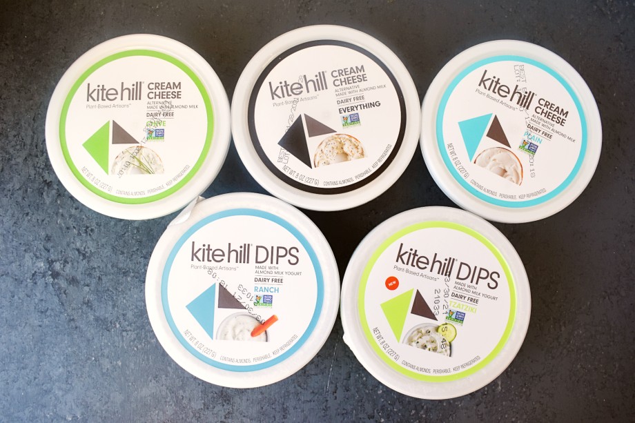 Kite Hill Cream Cheese and Dips