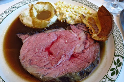 Lawry's, prime rib creamed corn