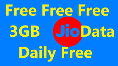 Jio Daily 3GB Data Free July 2019