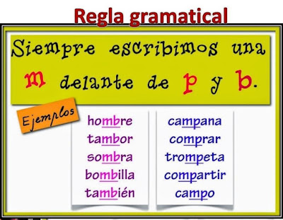 El rincón de Bego: LA M ANTES DE P Y B