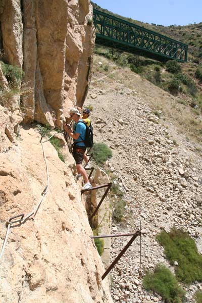  7 million euros for the restoration of El Camino Del Rey in 2006 