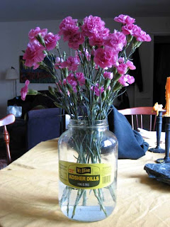 pink carnations