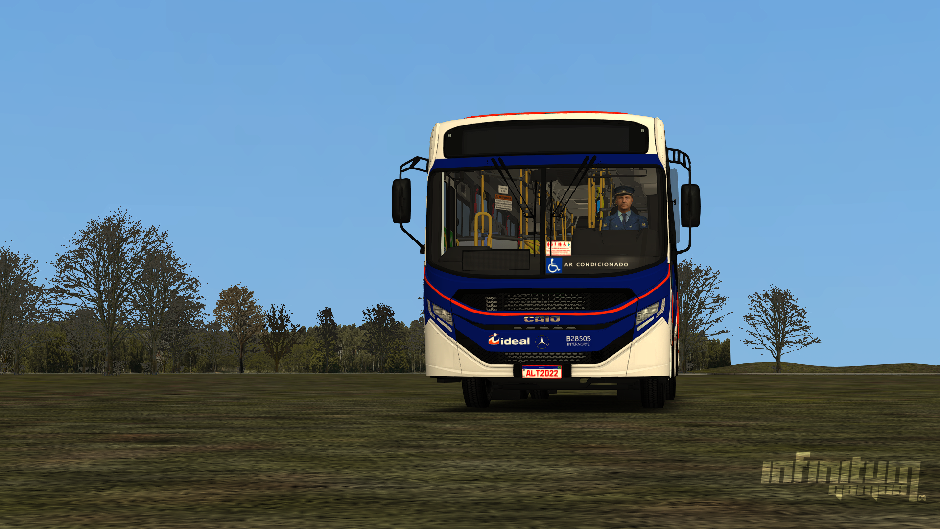 Proton Bus Simulator - Caio Apache Vip II Scania F230 HB Padrão SPTrans