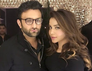 Humaima Malick dengan kakaknya Asad Khan