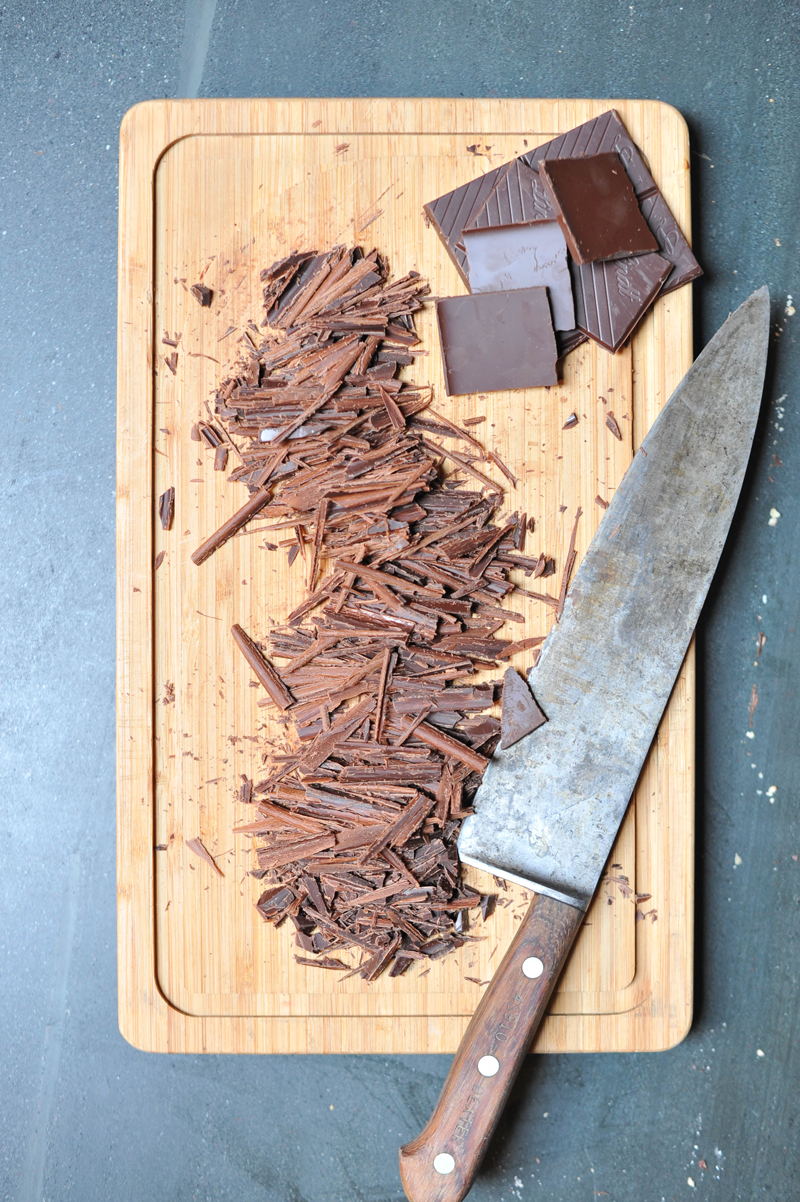 Dark Chocolate Tiramisu with Hazelnuts and Meringue