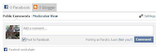 cara membuat komentar facebook di blog