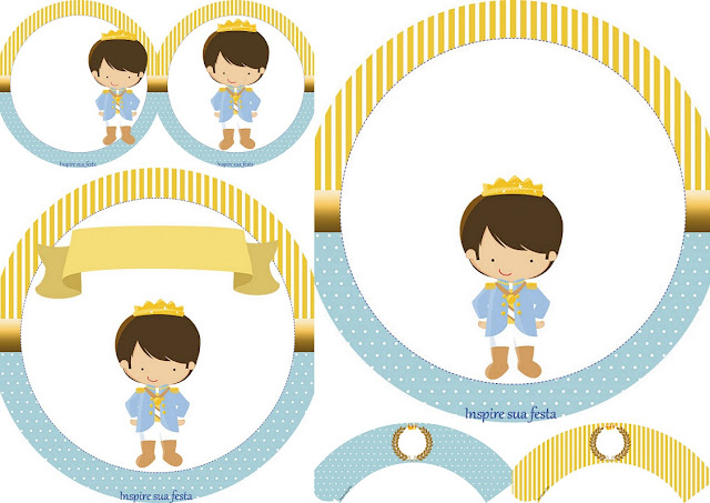 Charming Prince: Free Printable Wrappers and Toppers.