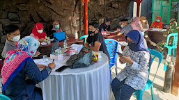   Serbuan Vaksin Nasional Secara Massal, Digelar di Markas Komando Distrik Militer 1415 Selayar