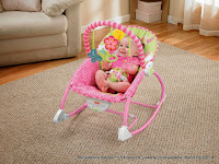 Baby Bouncer Fisher-Price Infant-to-Toddler Rocker Princess Mouse