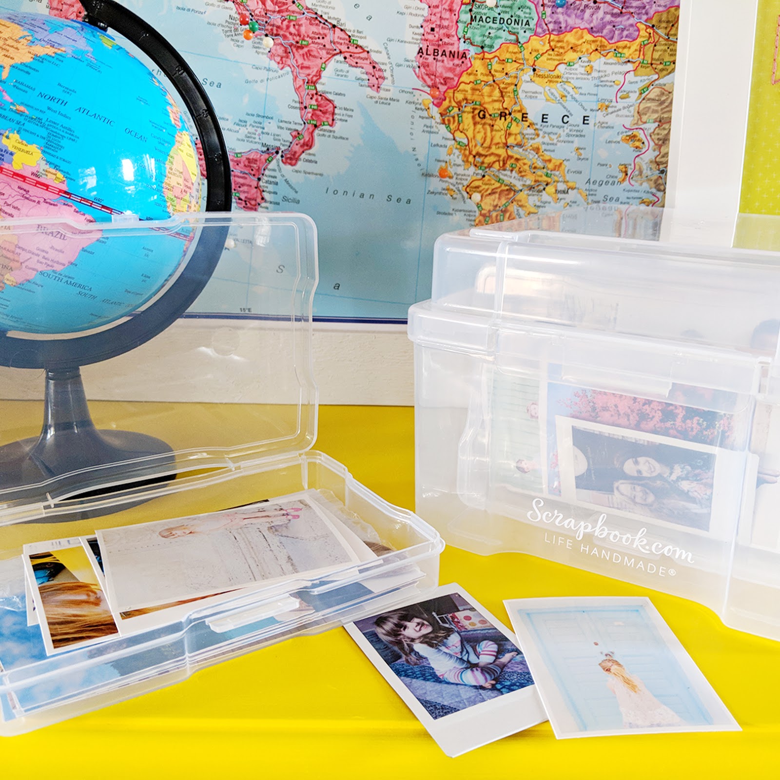 5X7 Transparent Storage Box Photo & Crafts Organiser, 1 Pcs Photo Storage  Box