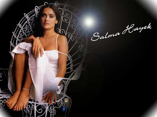 Salma Hayek Lovely Wallpaper