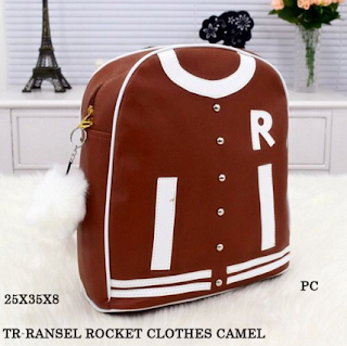 Ransel Rocket Clothes Camel