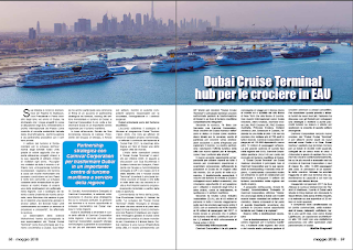 MAGGIO 2018 PAG. 59 - Dubai Cruise Terminal hub per le crociere in EAU