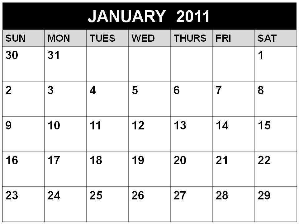 2011 calendar template excel. 2011 calendar template word.