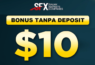 Bonus Forex Tanpa Deposit Salma Markets $10