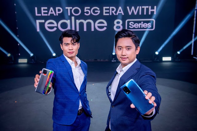 realme เปิดตัว realme 8 Series พร้อมคว้า “อั้ม พัชราภา” ในบทบาทผู้นำคนรุ่นใหม่  สู่เทคโนโลยี 5G ไร้ขีดจำกัด และเปิดตัวผลิตภัณฑ์ AIoT อีกมากมาย