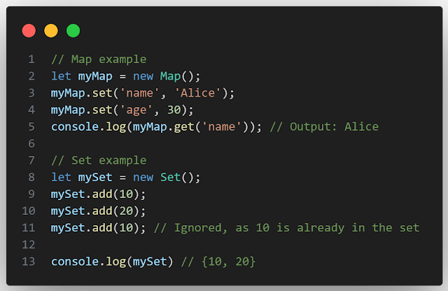 Map and Sets in JavaScript