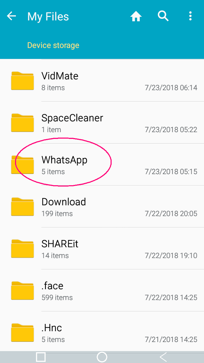 How to save whatsapp status without any app.