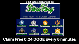 Earn free DOGE BTC LTC DASH ETH BLK. 