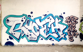 2017 Graffiti Letters by Est Monkeys