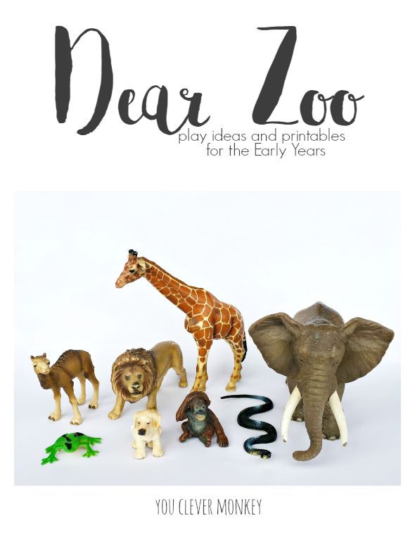 dear zoo play ideas printables for preschool you clever monkey