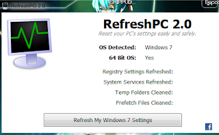 Cara Mengembalikan Ke Pengaturan Awal Windows 7 Menggunakan Refresh PC 