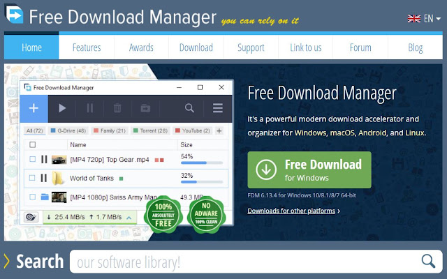 Free download manager