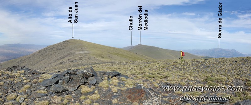 Cerro del Gallo - Peñón del Puerto - Peñón del Lobo - Alto de San Juan