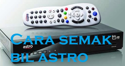 Cara SEMAK Bil Astro Melalui SMS dan Online