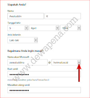 Cara membuat email hotmail