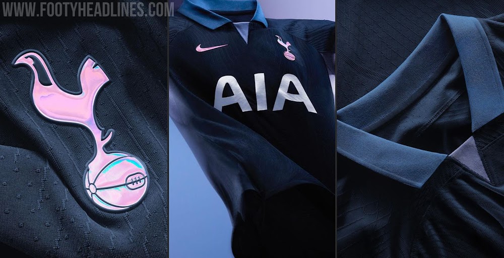 Iridescent Logos: Tottenham 23-24 Away Kit Released - Footy Headlines