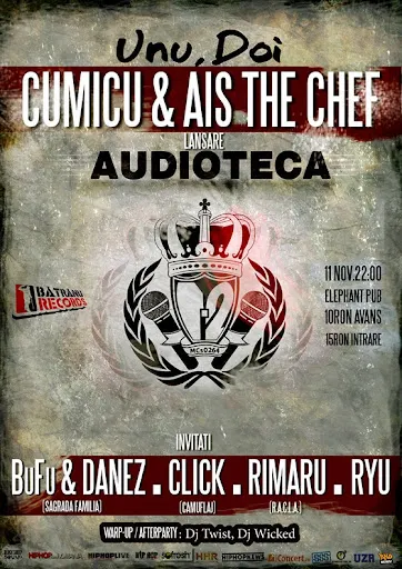 Afis.Audioteca.Bucuresti