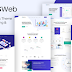 Saasweb - WordPress Theme For App and Saas Products Waldo Dave app app
landing page app show