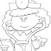 Desenho de Médica para Colorir - Profissões
