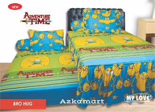 sprei my love duo sorong motif  bro