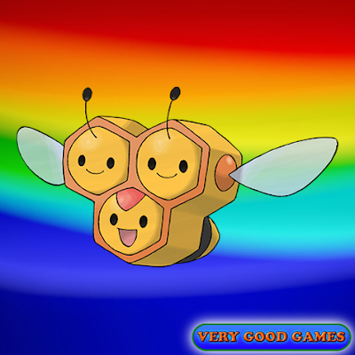 Combee Pokemon - creatures of the fourth Generation, Gen IV in the mobile game Pokemon Go