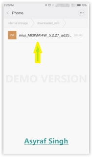  Update System / ROM MI   UI On Xiaomi Redmi Note 2 Prime