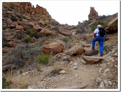 Balance Rock hike Big Bend