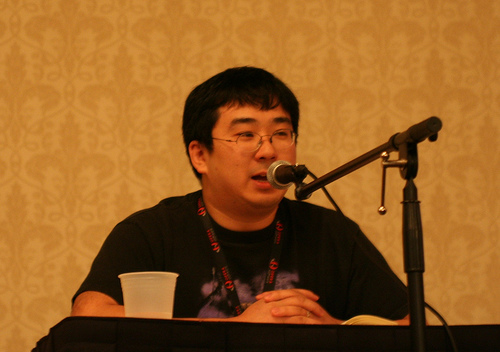 Lawrence at Anime Punch 2008