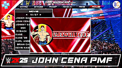 John Cena farewell tour 2025 new PMF Titantron