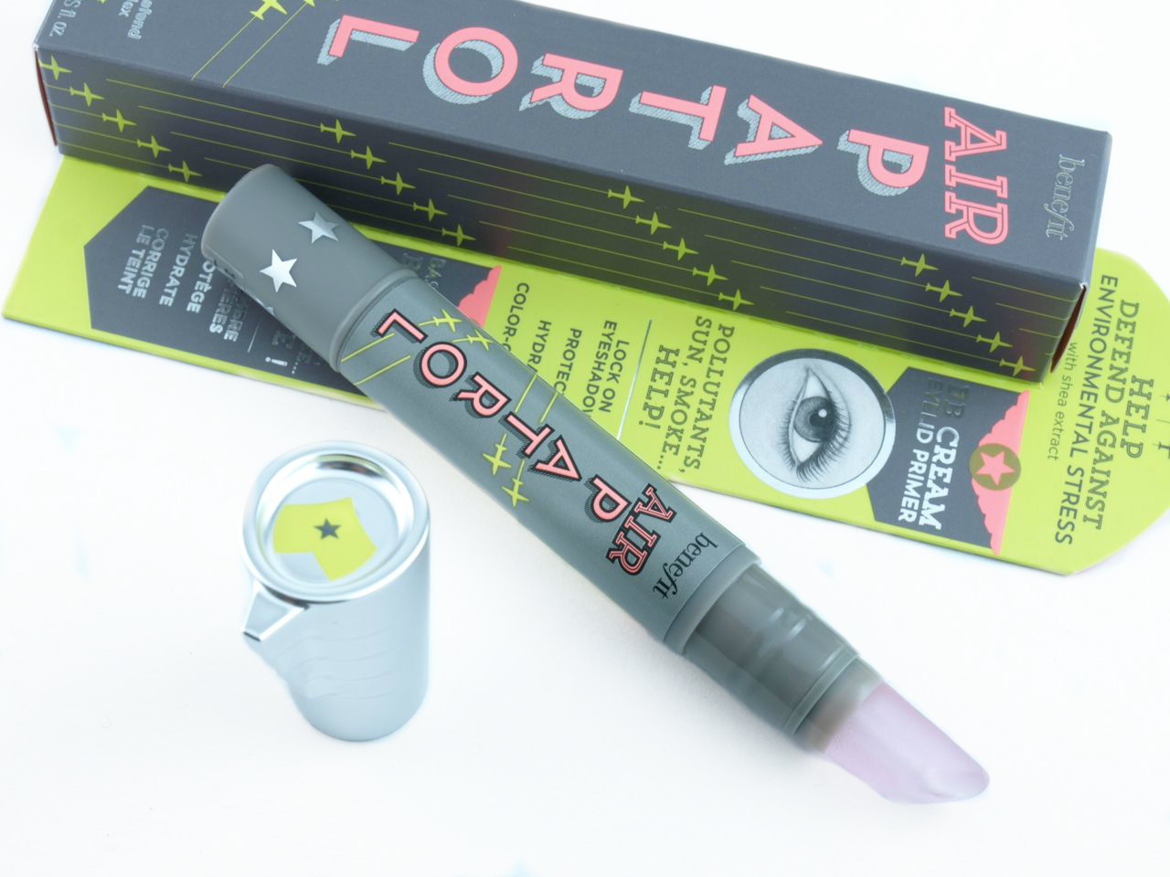 Benefit Air Patrol BB Cream Eyelid Primer: Review and Swatches