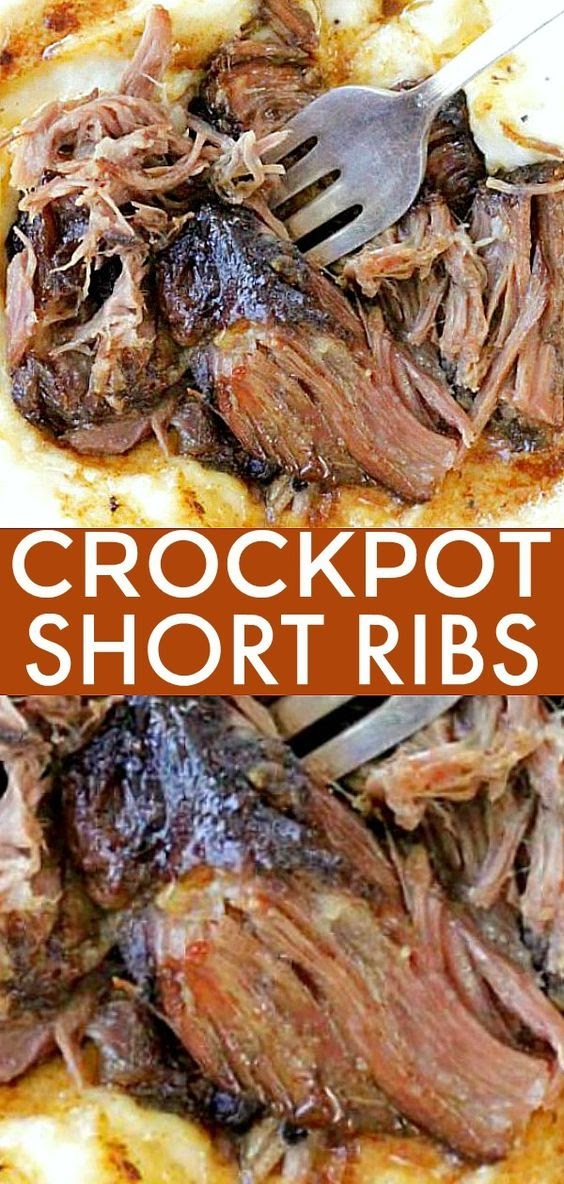 Crockpot Beef Short Ribs | Short Ribs Recipe