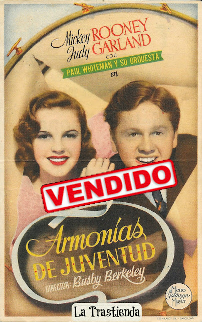 Programa de Cine - Armonías de Juventud - Mickey Rooney - Judy Garland