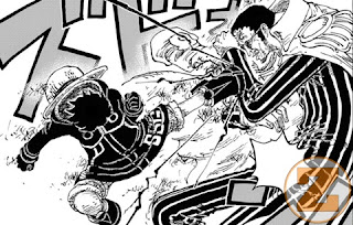 REVIEW ONE PIECE 1091 BAHASA INDONESIA : LUFFY MUNCUL MENGHADANG KIZARU