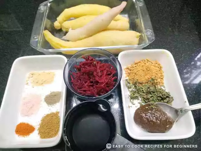 sweet-potato-and-beetroot-chaat-ingredients