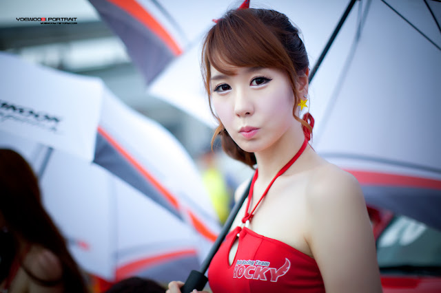 4 Kim Ye Ha - Korea Speed Festival R2 2012-very cute asian girl-girlcute4u.blogspot.com
